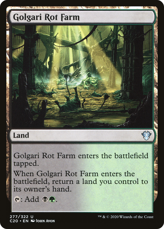 Golgari Rot Farm (C20) #277 [EN/N] s/o