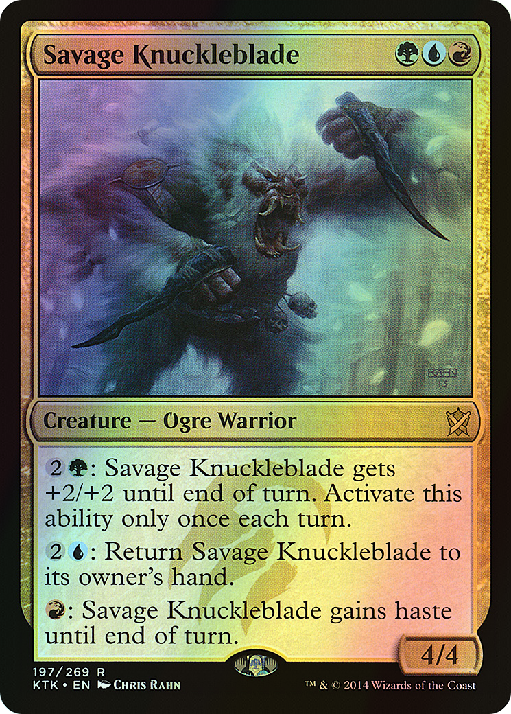 Savage Knuckleblade (KTK) #197 [EN/F]