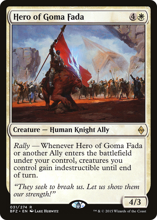 Hero of Goma Fada (BFZ) #31 [EN/N] s/o