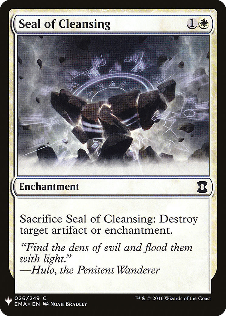 Seal of Cleansing (PLST) #EMA-26 [EN/N] s/o