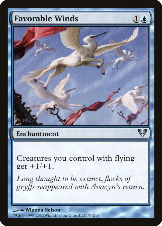 Favorable Winds (AVR) #51 [EN/N] s/o