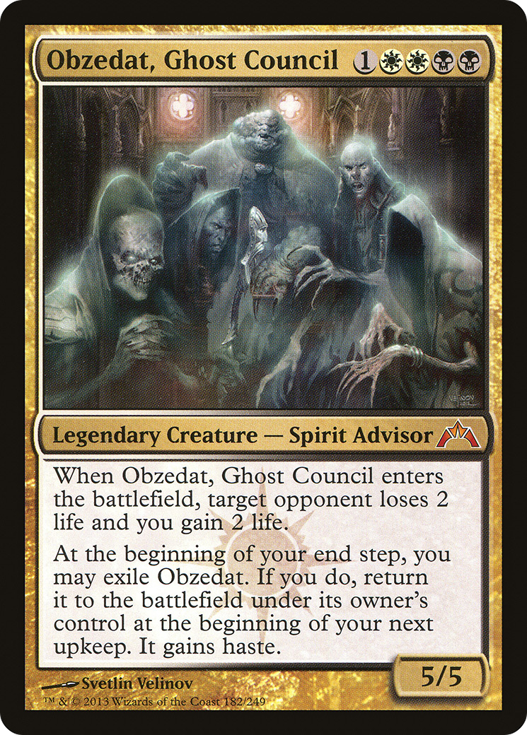 Obzedat, Ghost Council (GTC) #182 [EN/N]