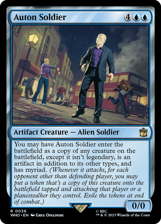 Auton Soldier (WHO) #36 [EN/N] s/o