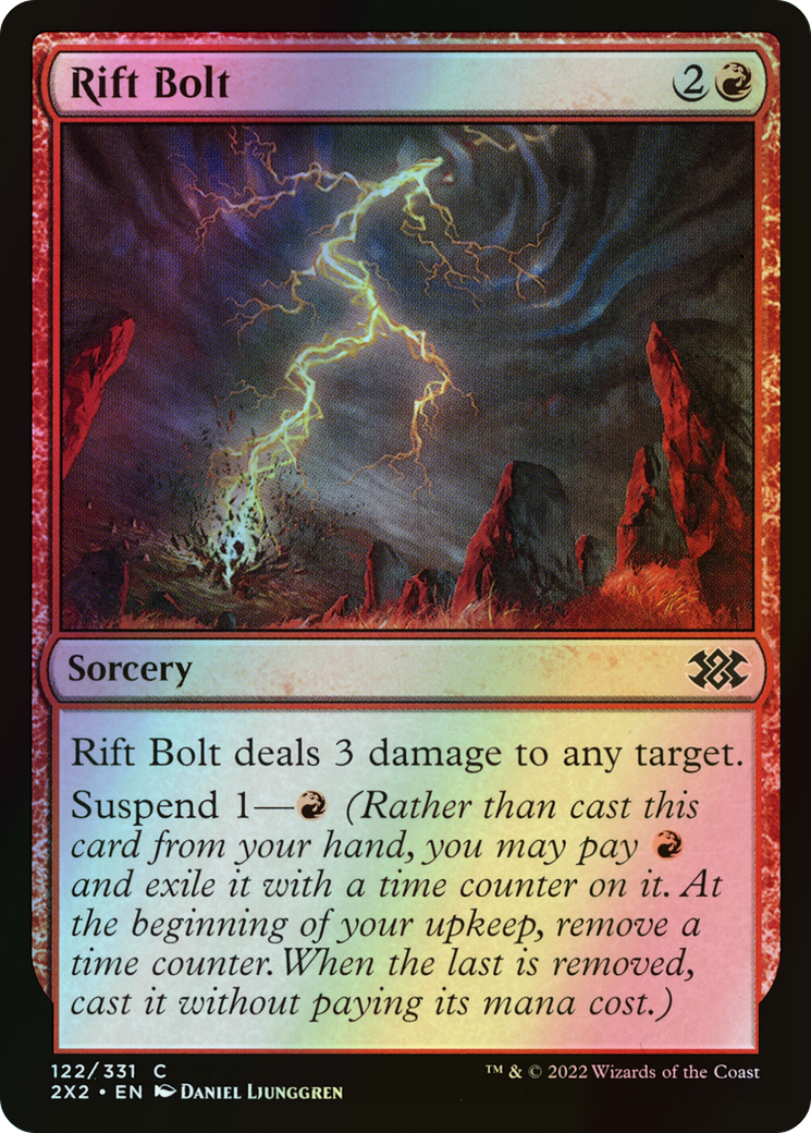 Rift Bolt (2X2) #122 [EN/F]