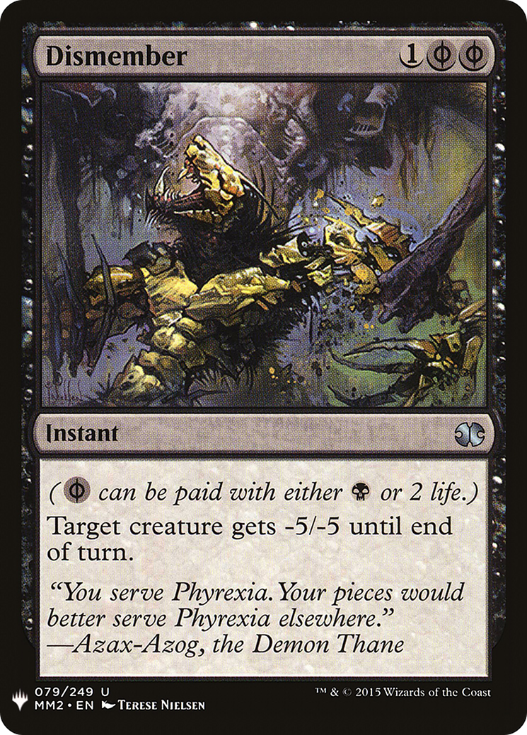 Dismember (PLST) #MM2-79 [EN/N] s/o