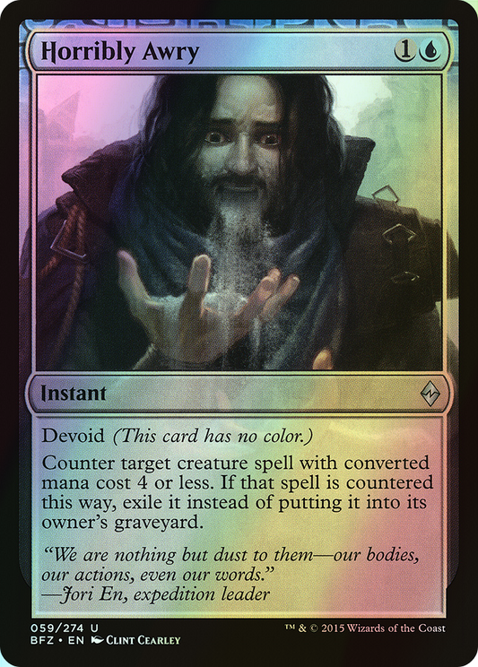 Horribly Awry (BFZ) #59 [EN/F]