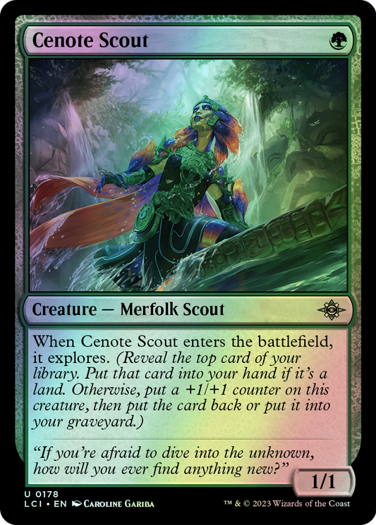 Cenote Scout (LCI) #178 [EN/F]