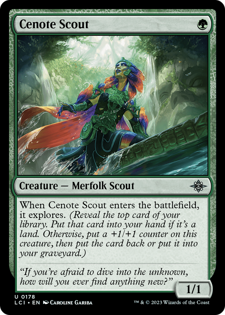 Cenote Scout (LCI) #178 [EN/N] s/o