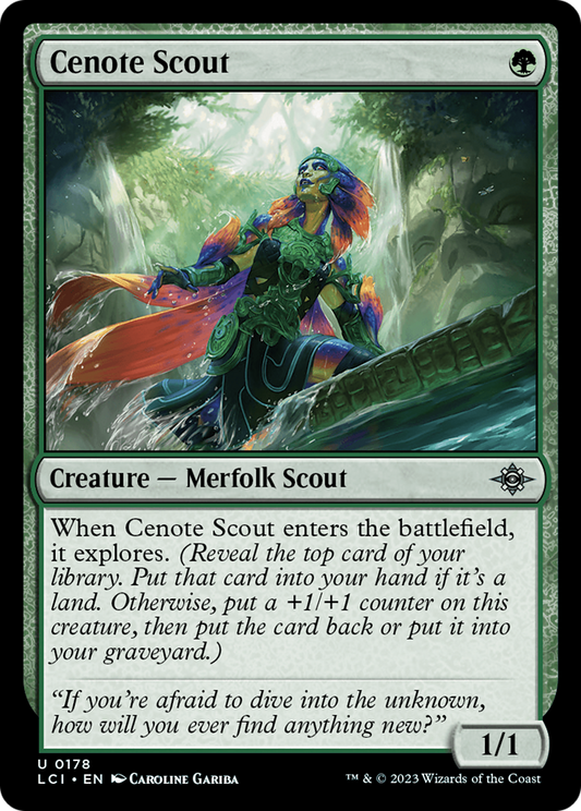 Cenote Scout (LCI) #178 [EN/N] s/o
