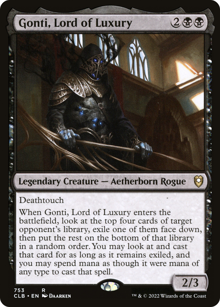 Gonti, Lord of Luxury (CLB) #753 [EN/N]