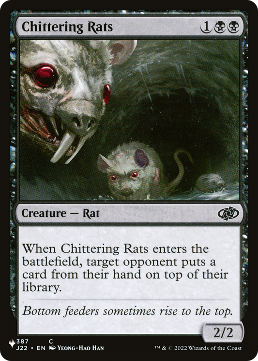 Chittering Rats (PLST) #J22-387 [EN/N]