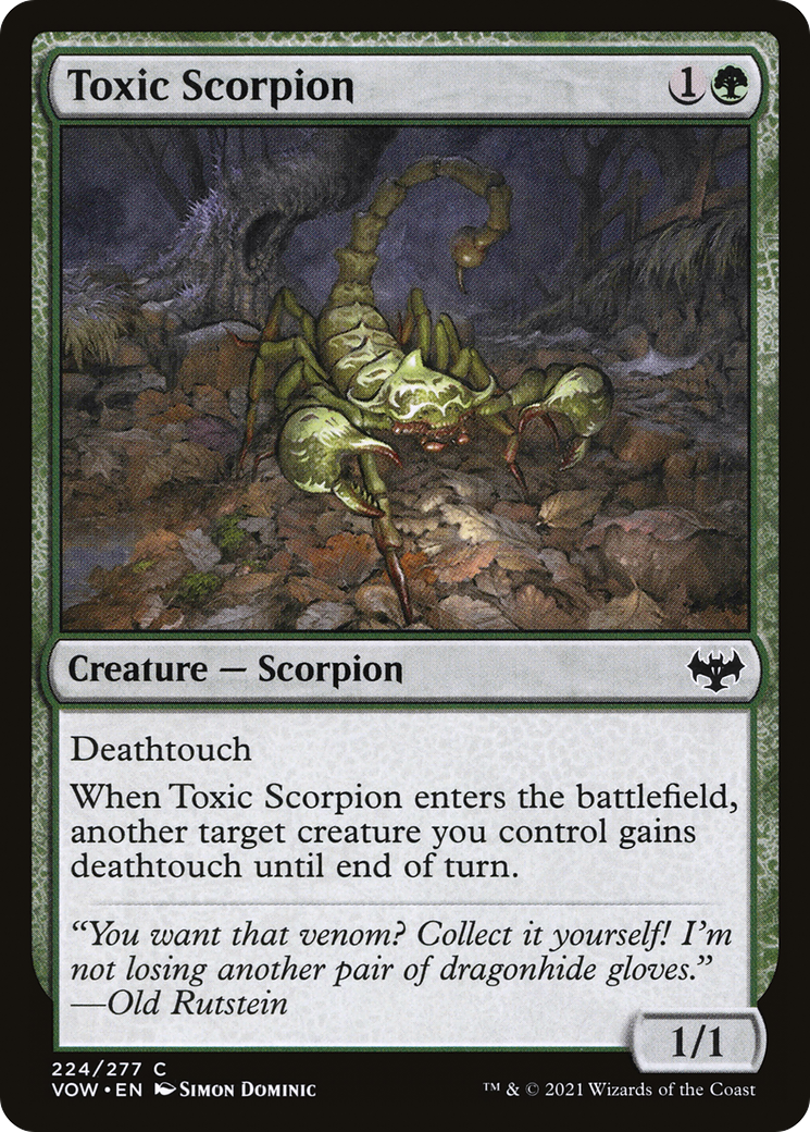 Toxic Scorpion (VOW) #224 [EN/N]