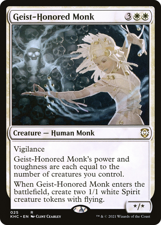 Geist-Honored Monk (KHC) #25 [EN/N] s/o