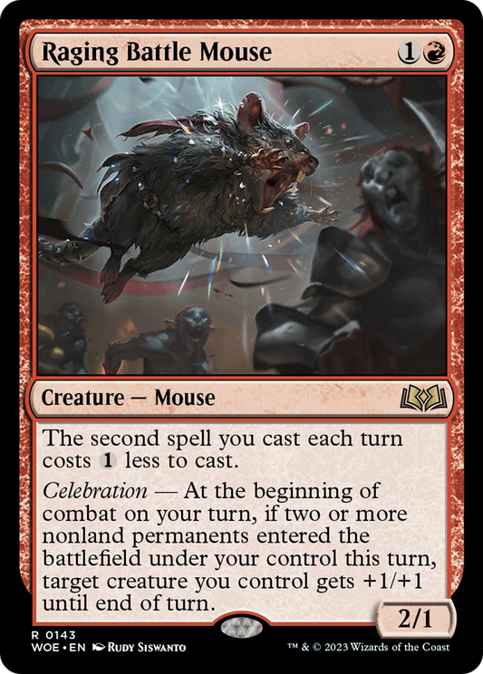 Raging Battle Mouse (WOE) #143 [EN/N] s/o
