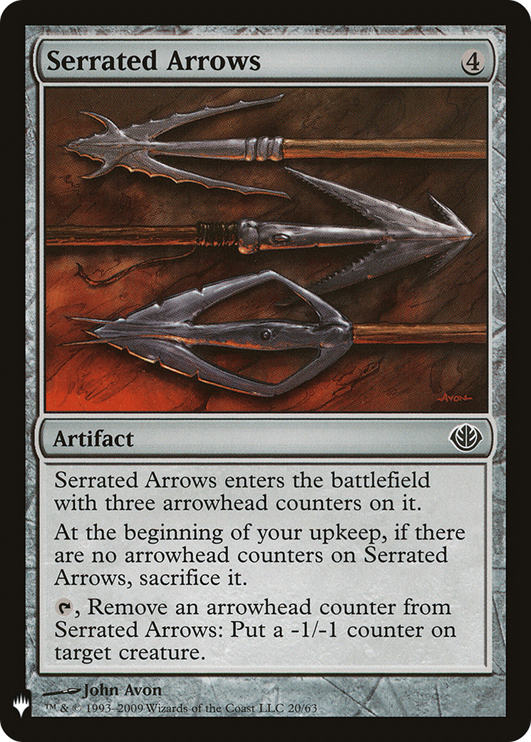 Serrated Arrows (PLST) #DDD-20 [EN/N]
