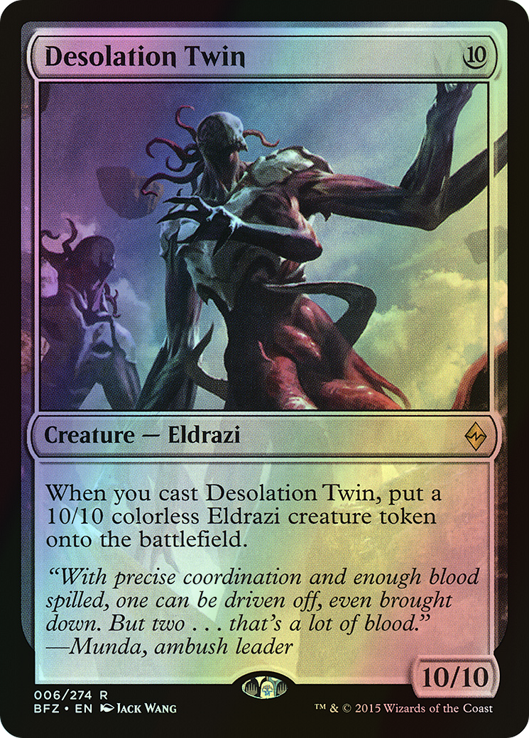 Desolation Twin (BFZ) #6 [EN/F]