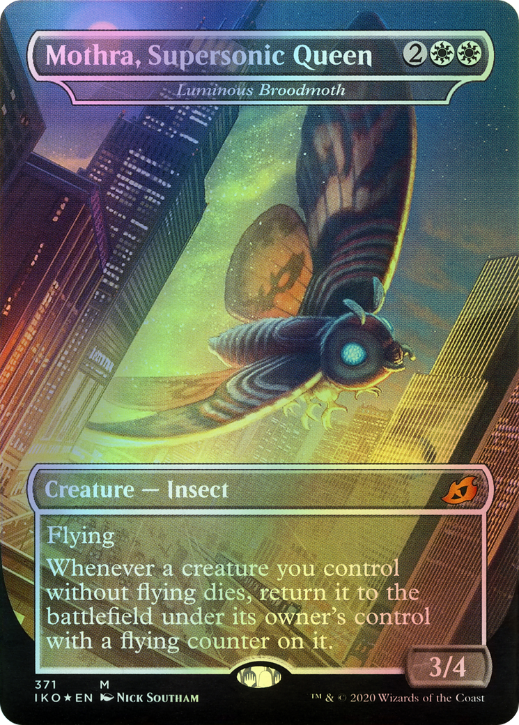 Luminous Broodmoth (IKO) #371 [EN/F] s/o