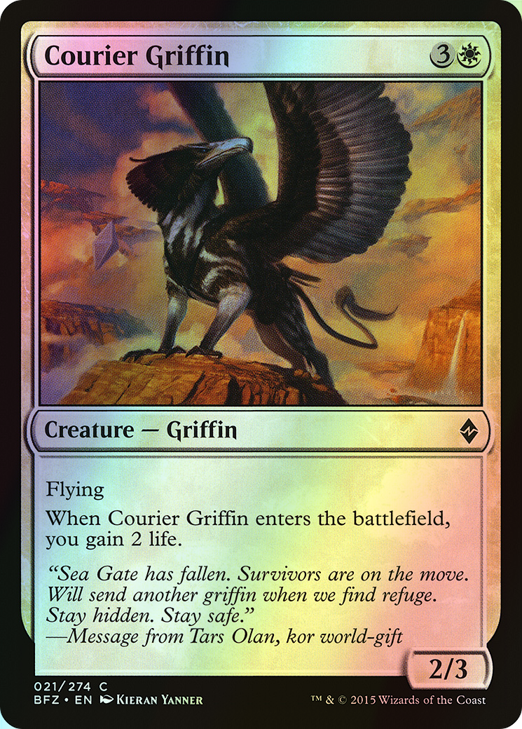 Courier Griffin (BFZ) #21 [EN/F]