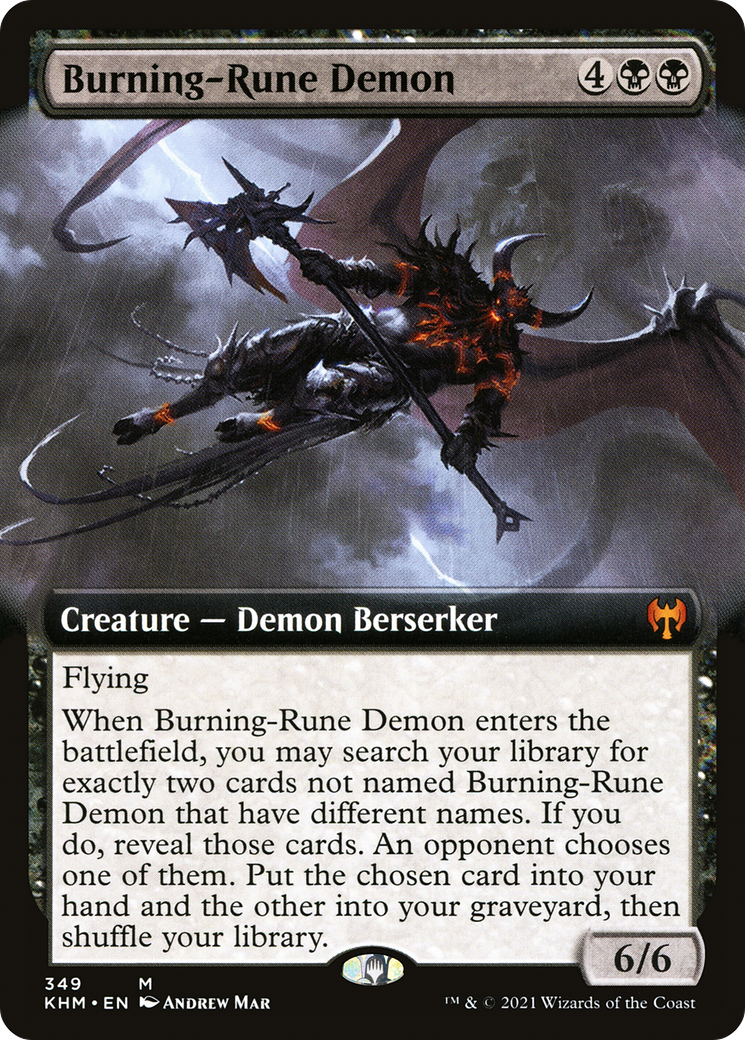 Burning-Rune Demon (KHM) #349 [EN/N]