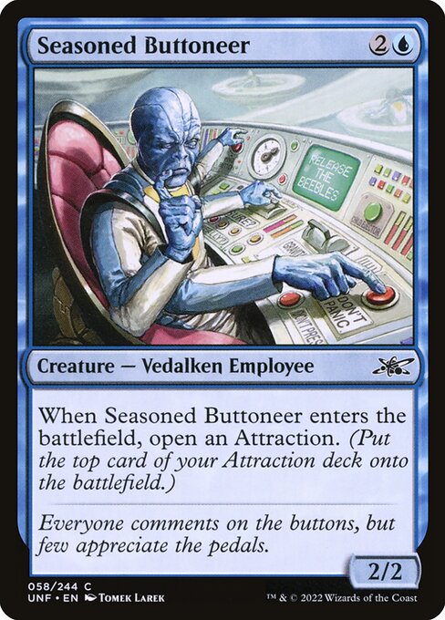 Seasoned Buttoneer (UNF) #58 [EN/N]