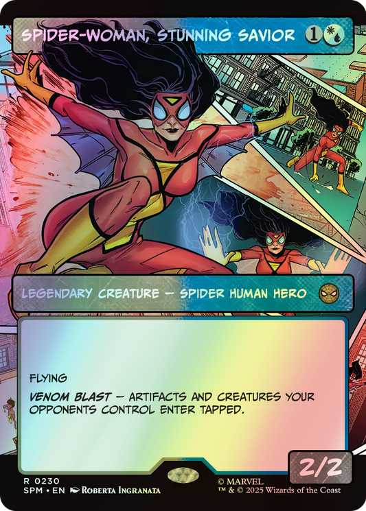 Spider-Woman, Stunning Savior (SPM) #230 [EN/F] s/o