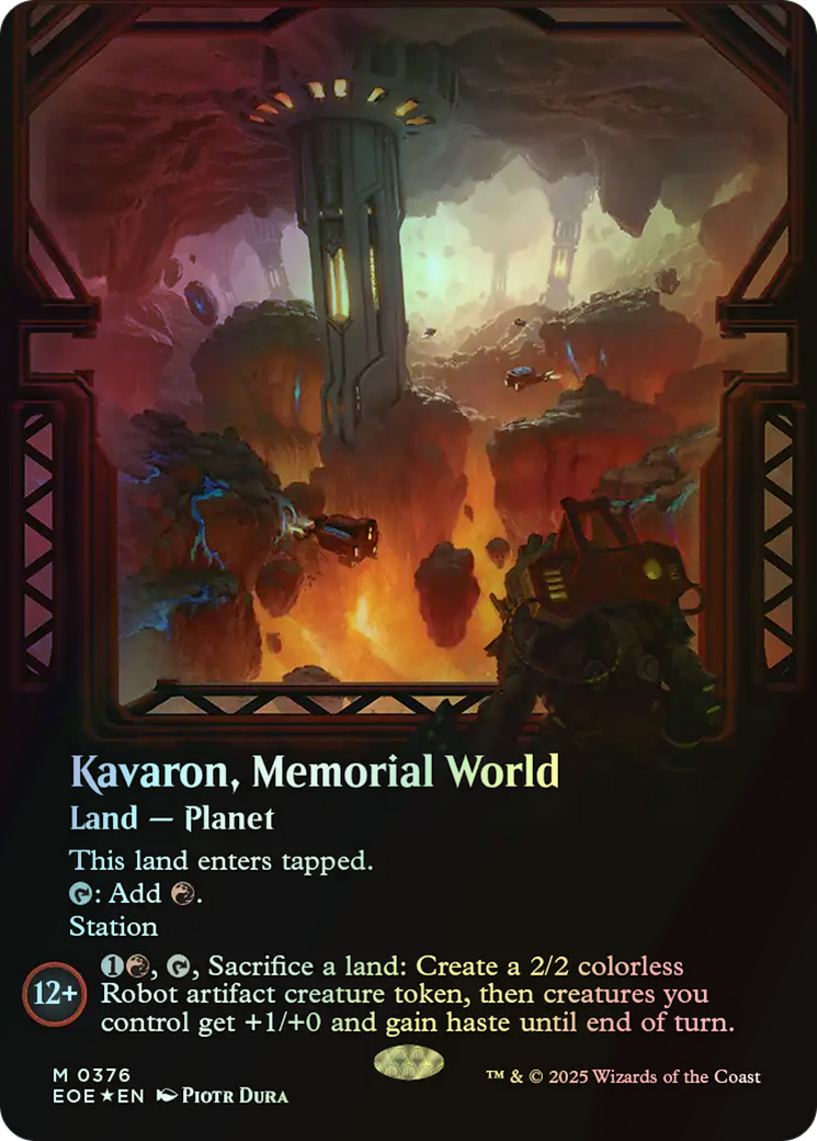 Kavaron, Memorial World - Galaxy Foil (EOE) #376 [EN/F]