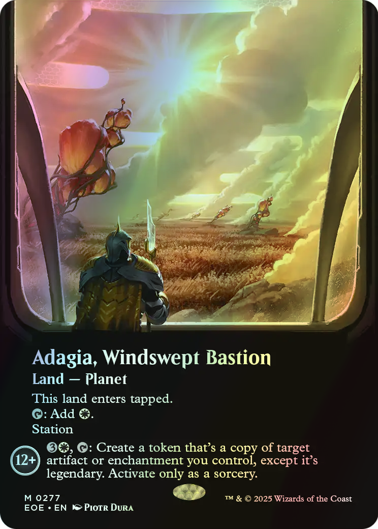 Adagia, Windswept Bastion (EOE) #277 [EN/F]