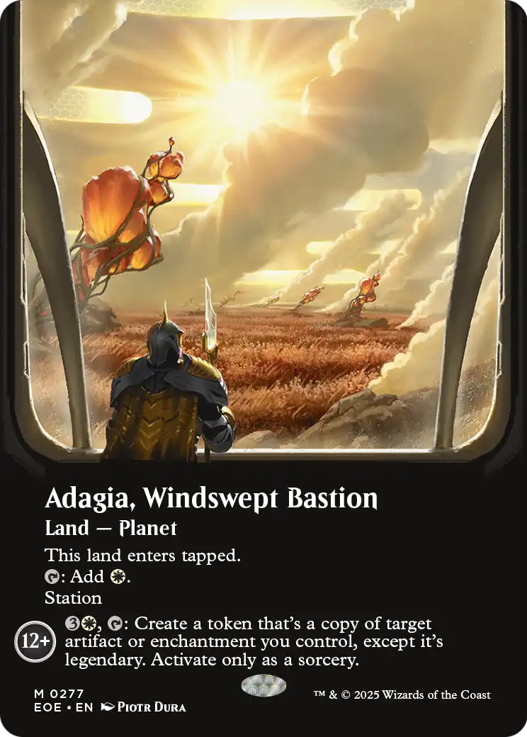 Adagia, Windswept Bastion (EOE) #277 [EN/N]