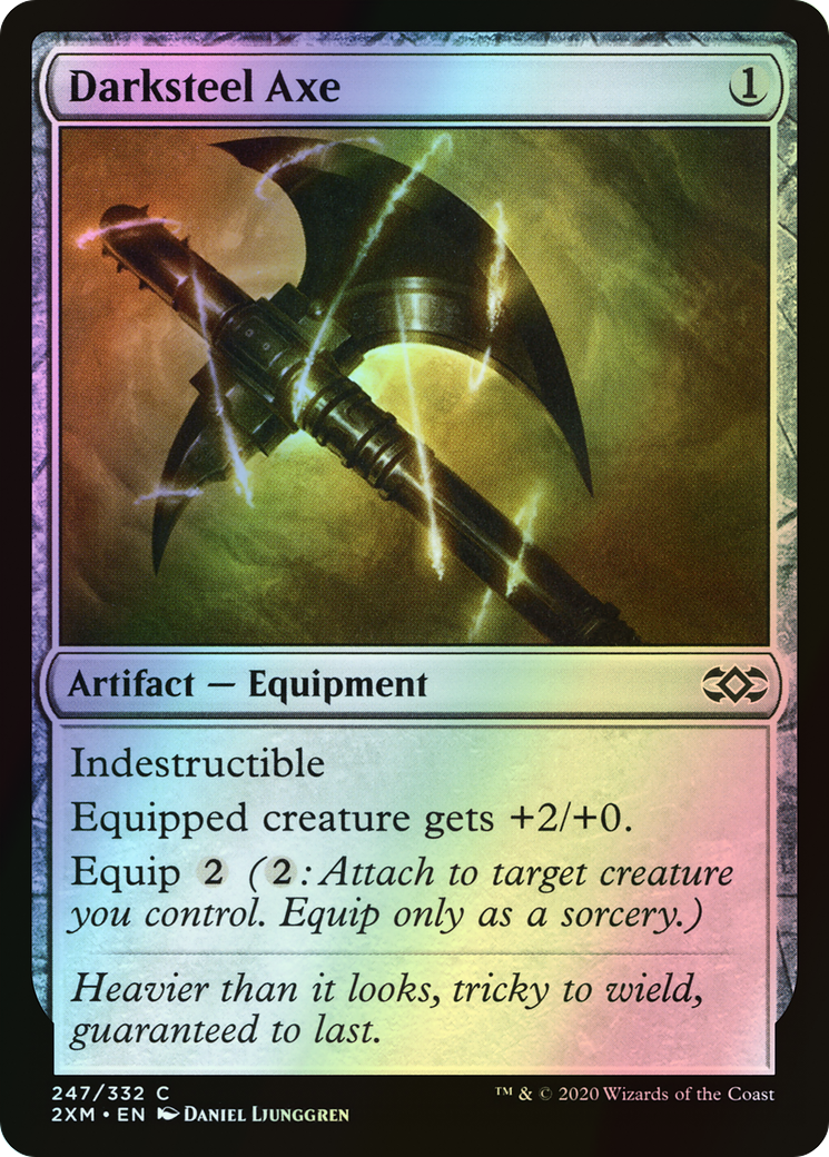 Darksteel Axe (2XM) #247 [EN/F] s/o