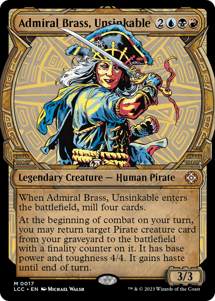 Admiral Brass, Unsinkable (LCC) #17 [EN/N]