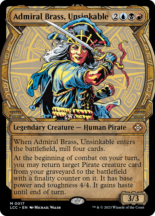 Admiral Brass, Unsinkable (LCC) #17 [EN/N]