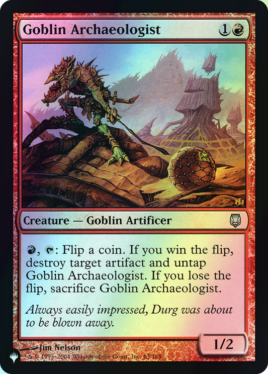 Goblin Archaeologist (PLST) #DST-63 [EN/F]