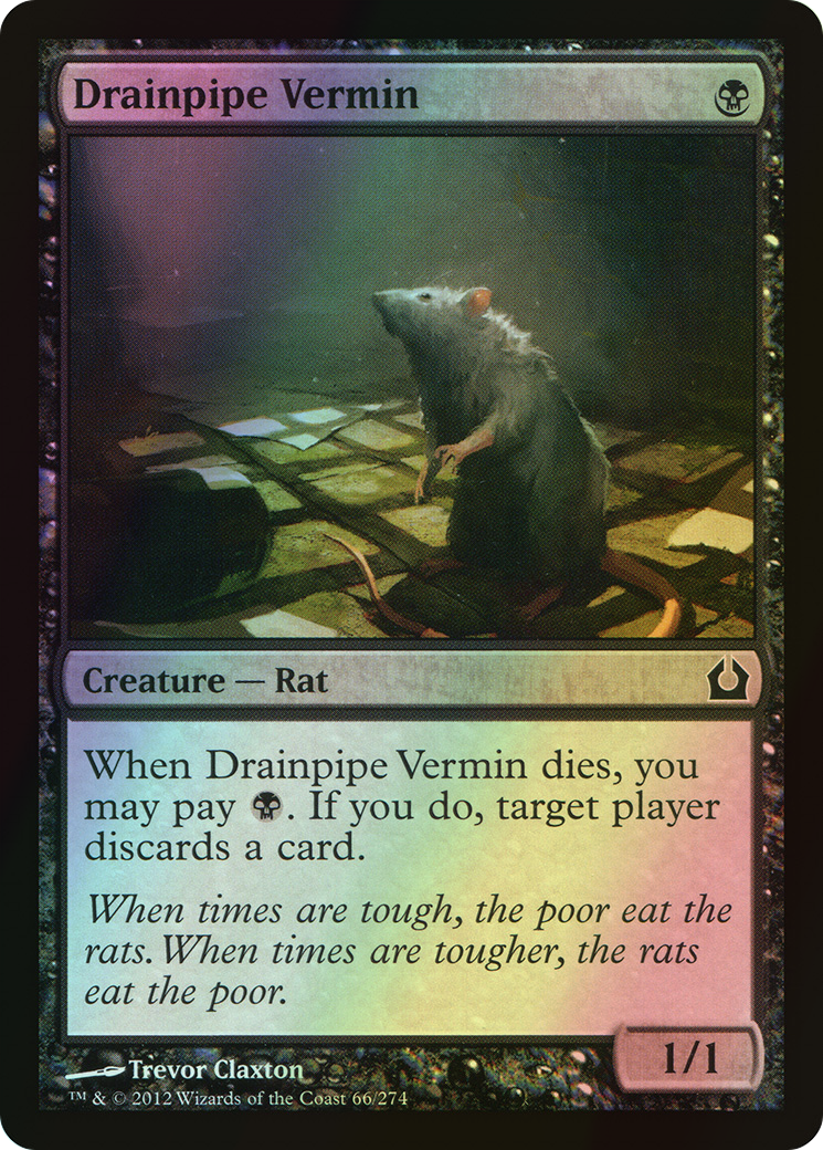 Drainpipe Vermin (RTR) #66 [EN/F] s/o