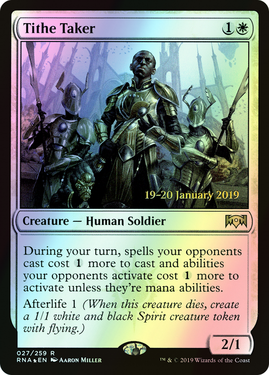 Tithe Taker (PRNA) #27s [EN/F] s/o