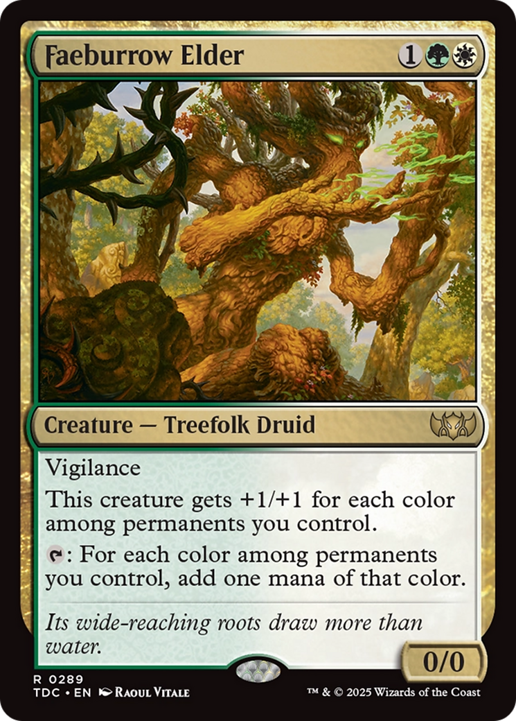Faeburrow Elder (TDC) #289 [EN/N] s/o