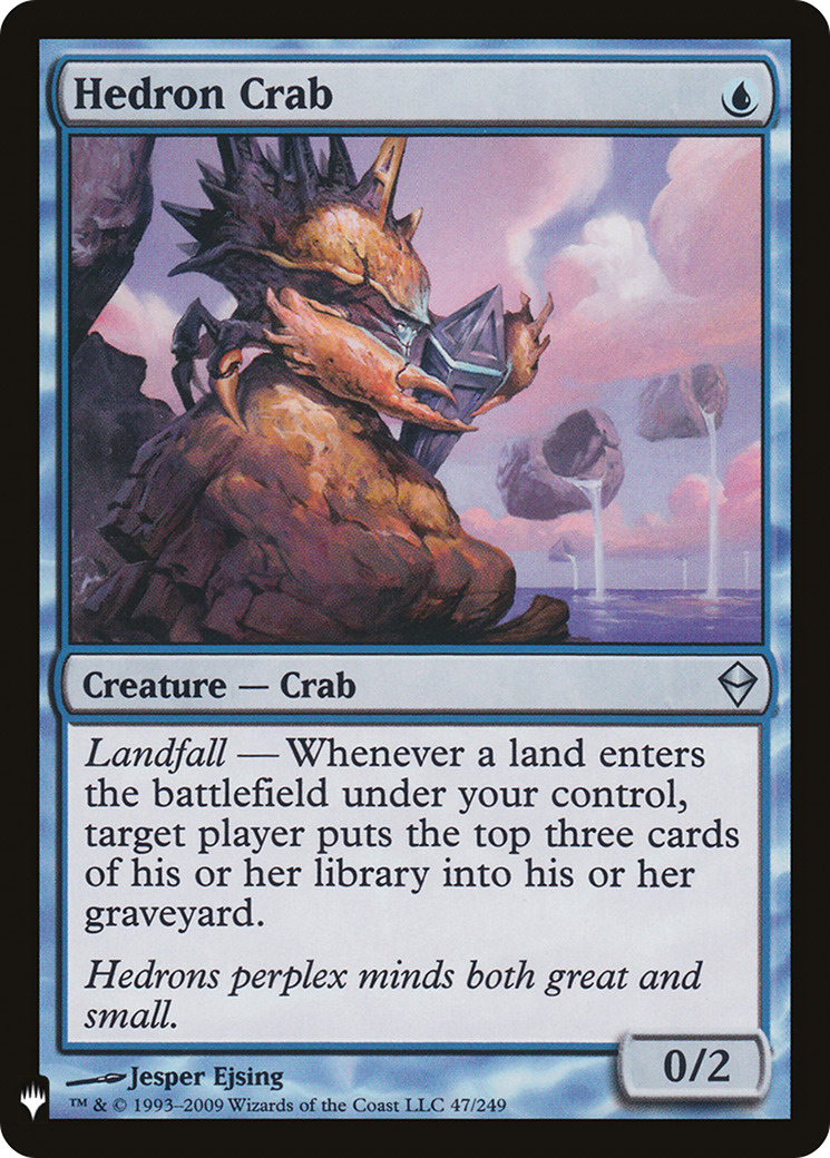 Hedron Crab (PLST) #ZEN-47 [EN/N]