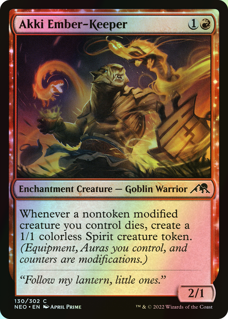 Akki Ember-Keeper (NEO) #130 [EN/F]