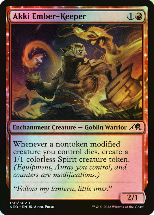 Akki Ember-Keeper (NEO) #130 [EN/F]