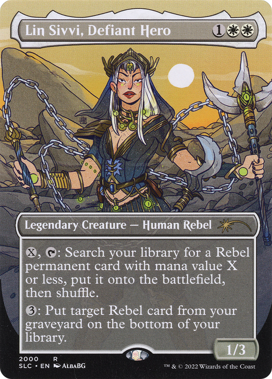 Lin Sivvi, Defiant Hero (SLC) #2000 [EN/N] s/o
