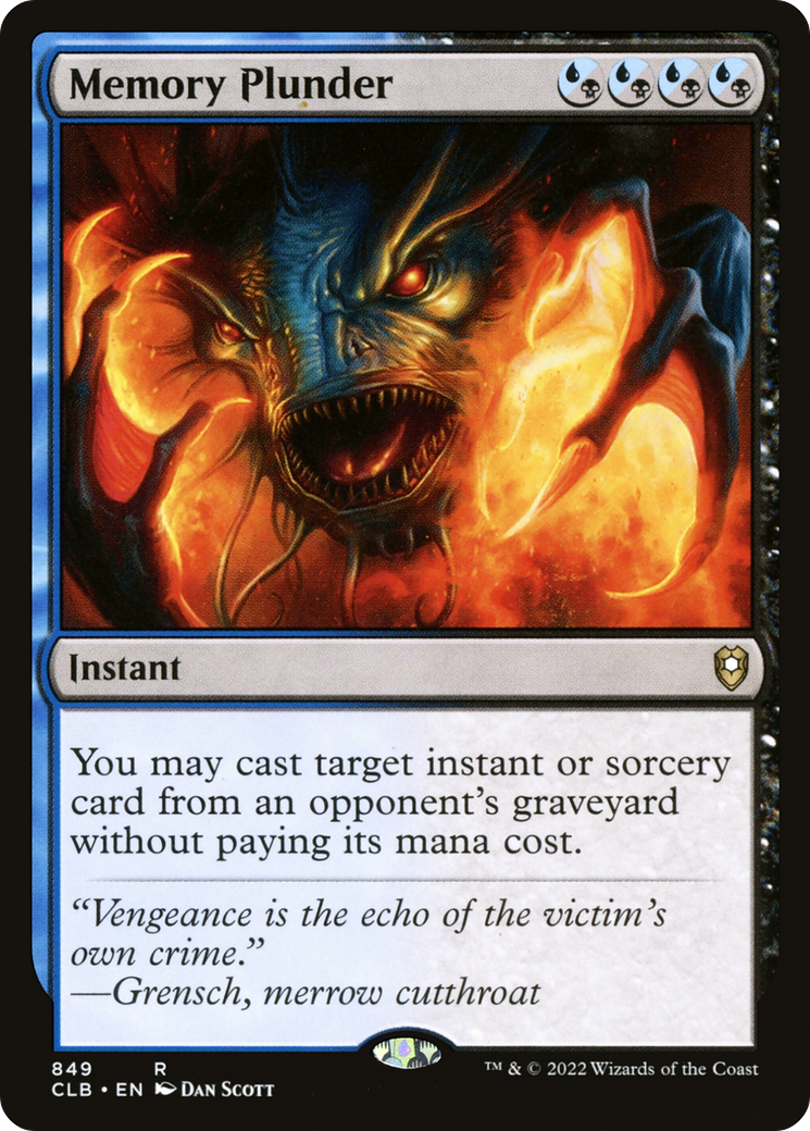 Memory Plunder (CLB) #849 [EN/N]