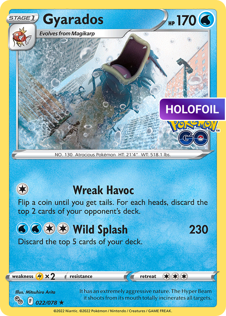 Gyarados (PGO) #22 [EN/H] s/o