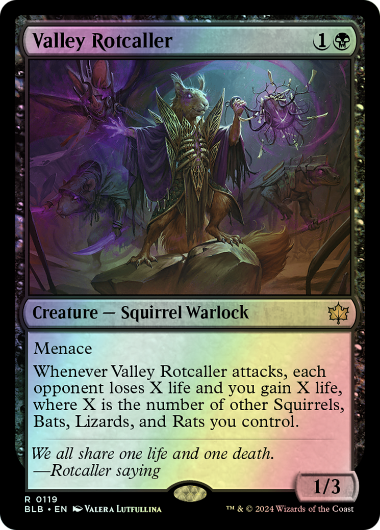 Valley Rotcaller (BLB) #119 [EN/F] s/o