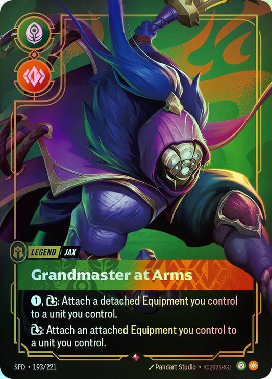 Jax - Grandmaster At Arms (SFD) #193 [EN/F] s/o