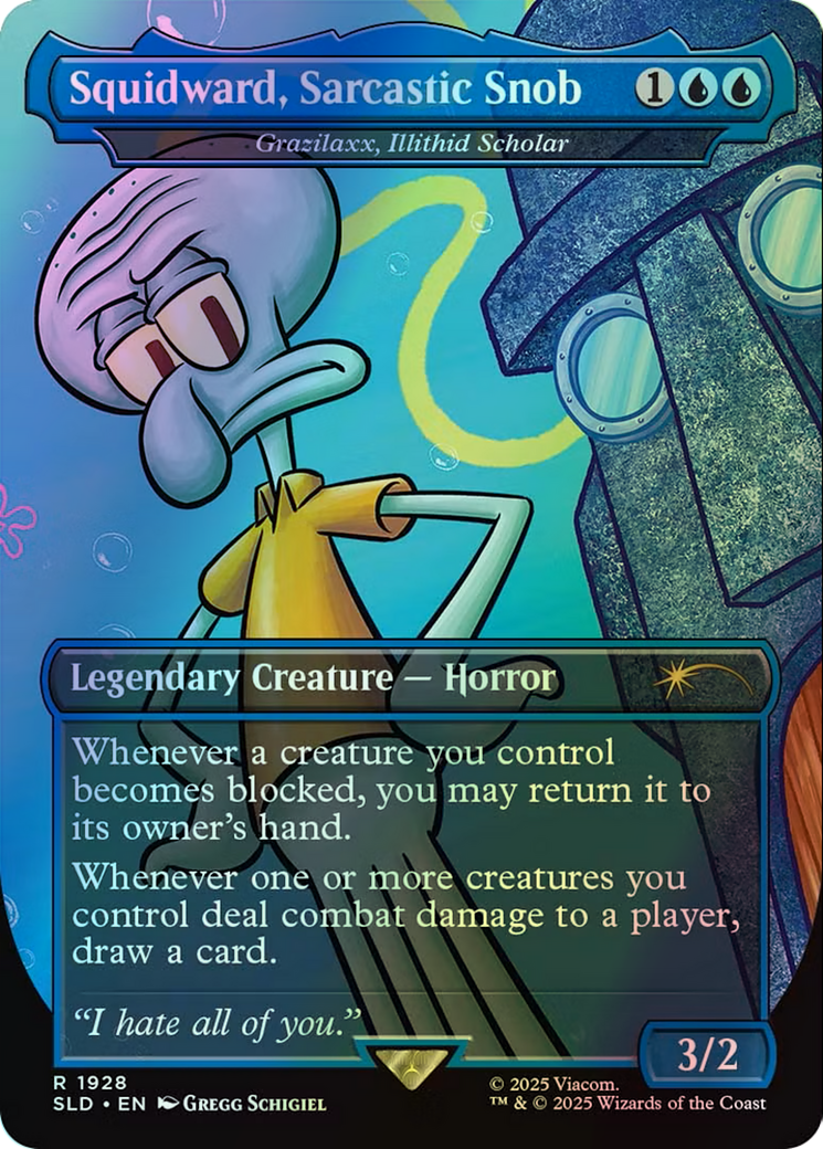 Grazilaxx, Illithid Scholar (SLD) #1928 [EN/F]
