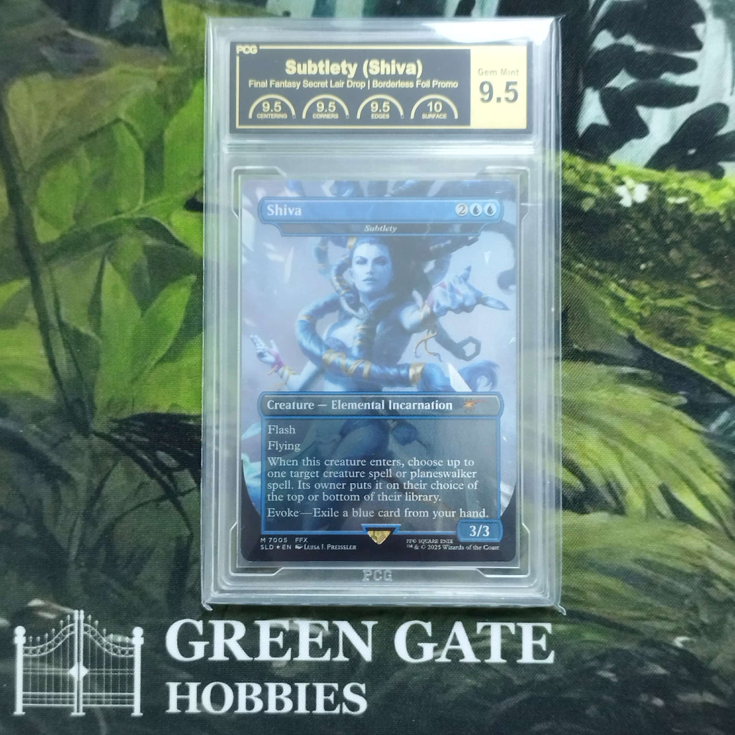 Shiva - Subtlety (Rainbow Foil) - Secret Lair Drop Series - PCG 9.5 Gem Mint