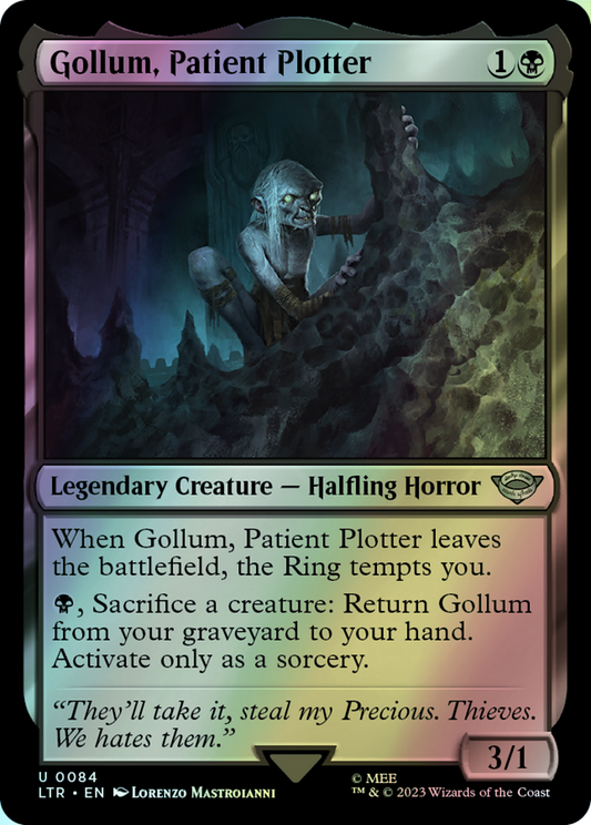 Gollum, Patient Plotter (LTR) #84 [EN/F] s/o