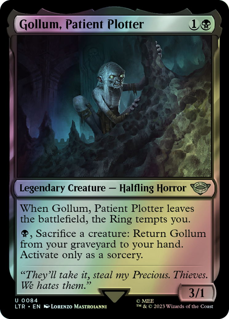 Gollum, Patient Plotter (LTR) #84 [EN/F] s/o