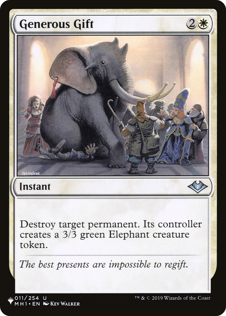 Generous Gift (PLST) #MH1-11 [EN/N] s/o