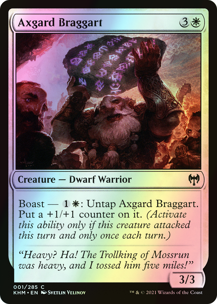 Axgard Braggart (KHM) #1 [EN/F]