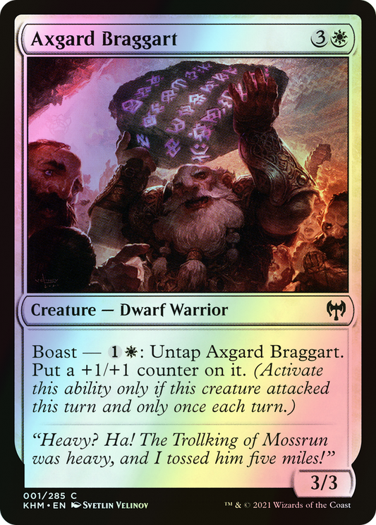 Axgard Braggart (KHM) #1 [EN/F]
